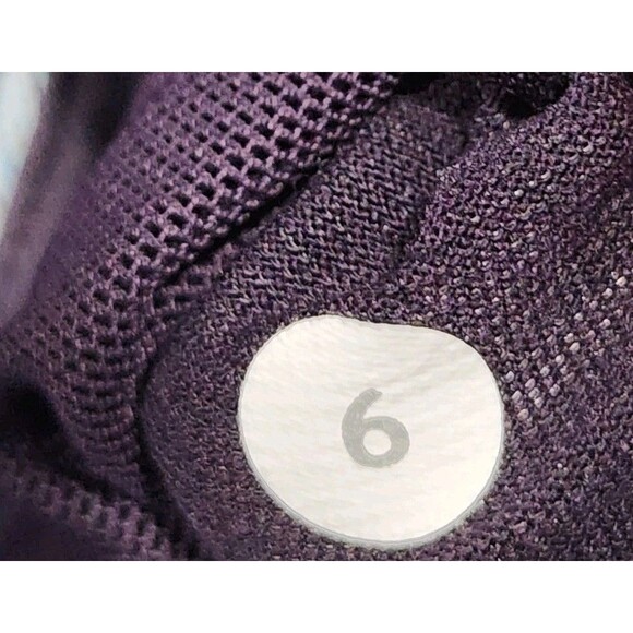 Lululemon Rack Pack Sports Bra Wave Twist Lilac Caspian Blue Deep Zinfandel Sz 6 - Picture 9 of 9